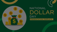 National Dollar Day Animated Presentation - SketchBubble