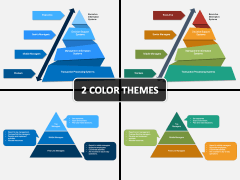 Management Pyramid PPT Cover Slide
