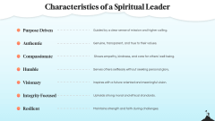 Spiritual Leadership PPT Slide 3