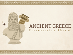 Free - Ancient Greece Presentation Theme for PowerPoint and Google Slides