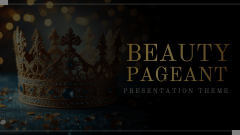 Beauty Pageant Theme Animated Presentation - SketchBubble