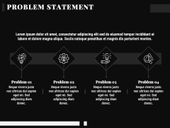 Minimal Black Presentation PPT Slide 4