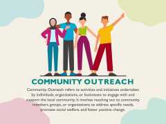 Community Outreach PowerPoint And Google Slides Template - PPT Slides