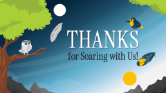 A Tale of Two Feathers Theme PPT Slide 12