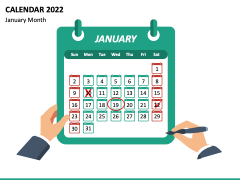 Calendar 2022 T1 PPT Slide 1