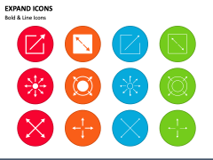 Expand Icons PPT Slide 1