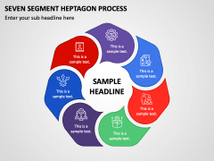Seven Segment Heptagon Process PPT Slide 1