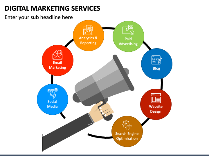 Digital Marketing Services PPT Slide 1