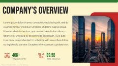 Red Yellow Green Presentation Theme PPT Slide 3