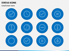 Status Icons PPT Slide 2