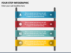 Four Step Infographic PPT Slide 2