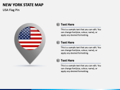 New York State Map PPT Slide 5