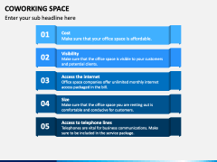 Coworking Space PowerPoint and Google Slides Template - PPT Slides