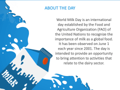 World Milk Day PPT Slide 2
