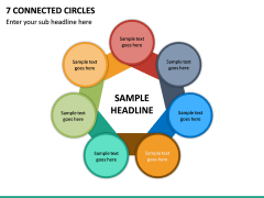 7 Connected Circles PPT Slide 2
