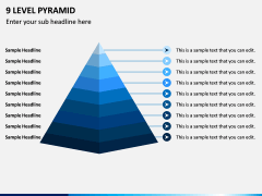 9 Level Pyramid PPT Slide 1