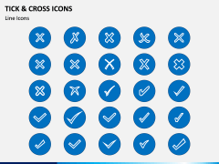 Tick and Cross Icons PPT Slide 2