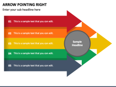 Arrow Pointing Right PPT Slide 3