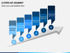 6 Steps of Journey PPT Slide 1