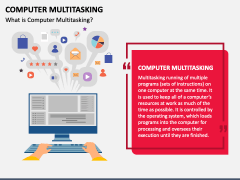 Computer Multitasking PowerPoint And Google Slides Template - PPT Slides