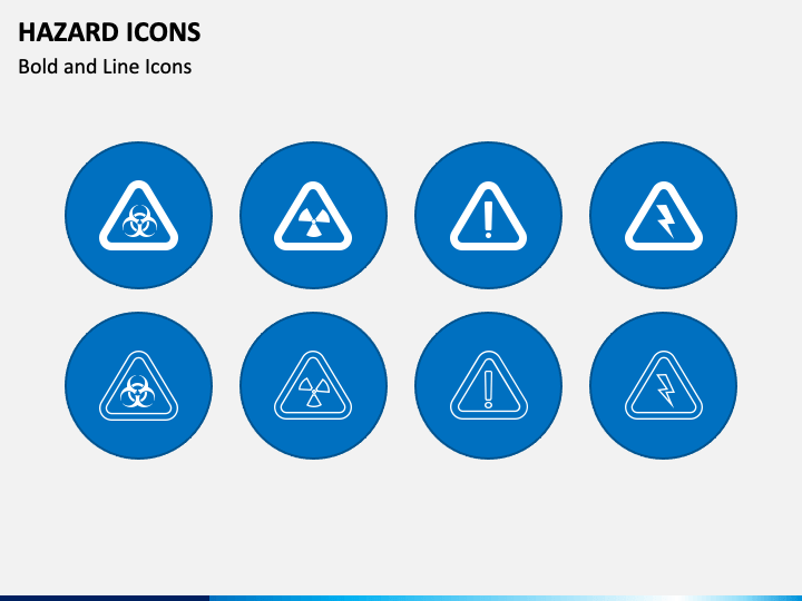 Hazard Icons PPT Slide 1