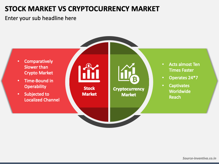 Stock Market Vs Cryptocurrency Market PPT Slide 1