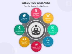 Executive Wellness PowerPoint and Google Slides Template - PPT Slides