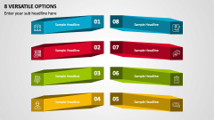8 Versatile Options PPT Slide 1