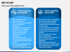 ERP Vs SAP PPT Slide 3