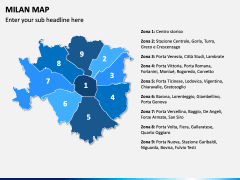 Milan Map PPT Slide 1