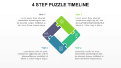 Puzzle Timeline PPT Slide 2