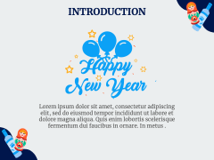 Russian New Year PPT Slide 4