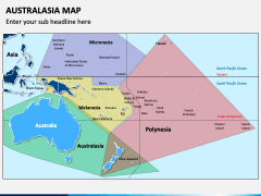 Australasia Map PPT Slide 3