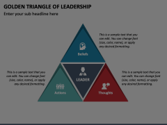 Golden Triangle of Leadership Animated Presentation - SketchBubble