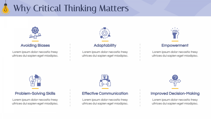 Free - Critical Thinking Workshop PowerPoint and Google Slides Template ...