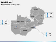 Zambia Map PPT Slide 5