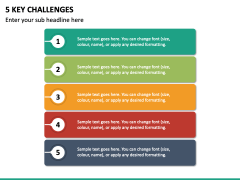 5 Key Challenges PPT Slide 2