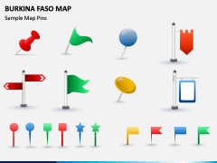 Burkina Faso Map PPT Slide 10