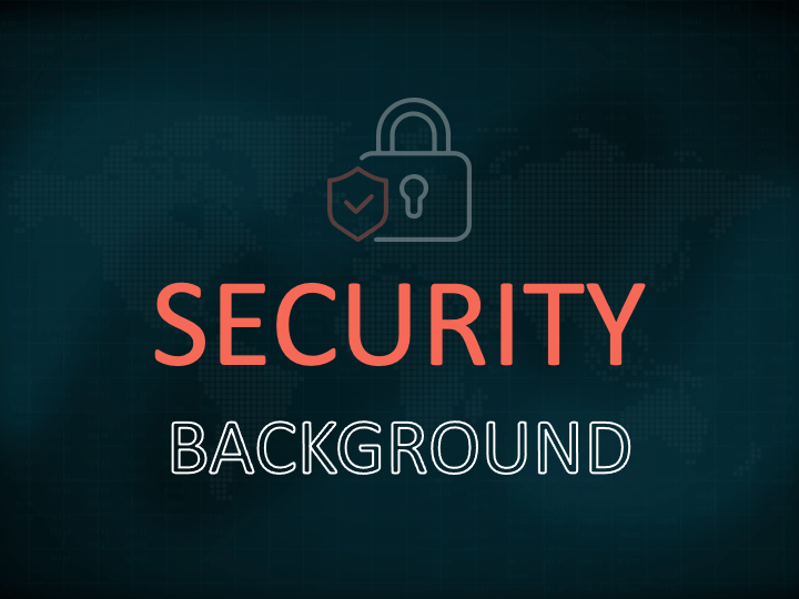 Security Background PPT Slide 1