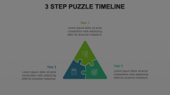 Puzzle Timeline Animated Presentation - SketchBubble
