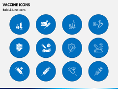 Vaccine Icons PPT Slide 2