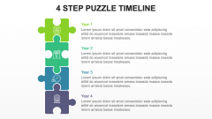 Puzzle Timeline PPT Slide 6