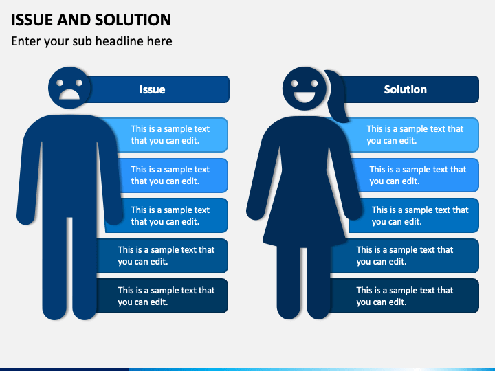Issue and Solution PowerPoint and Google Slides Template - PPT Slides