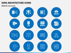 Data Architecture Icons PPT Slide 2