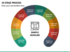 10 Stage Process PPT Slide 2