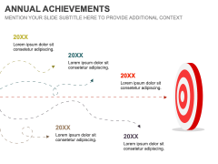 Annual Achievements PPT Slide 1