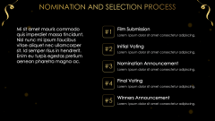 Free - Oscars Presentation Theme for PowerPoint and Google Slides - PPT ...