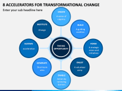 8 Accelerators For Transformational Change PPT Slide 1