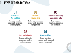 Data Tracking PowerPoint Template and Google Slides Theme