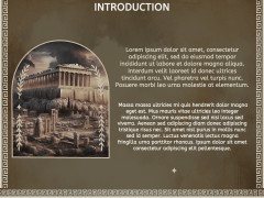 Greek Mythology Theme PPT Slide 3